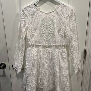 Lace Long Sleeve Dress